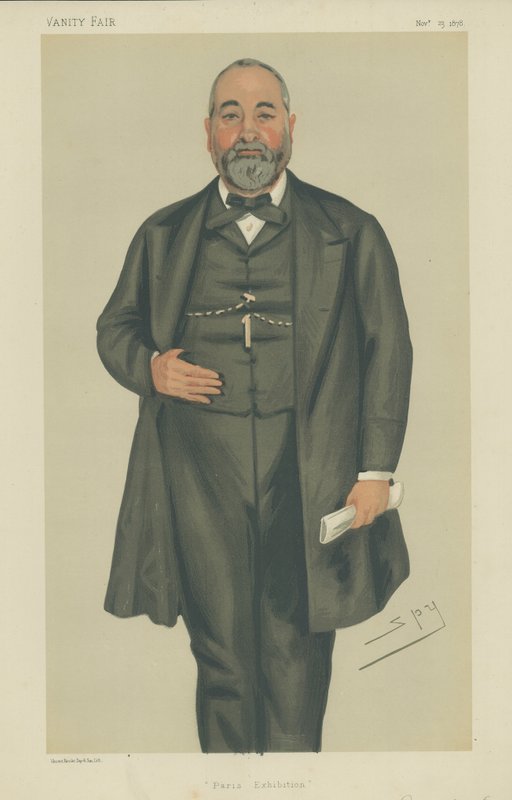 Sir Francis Philip Cunliffe-Owen door Leslie Matthew Ward