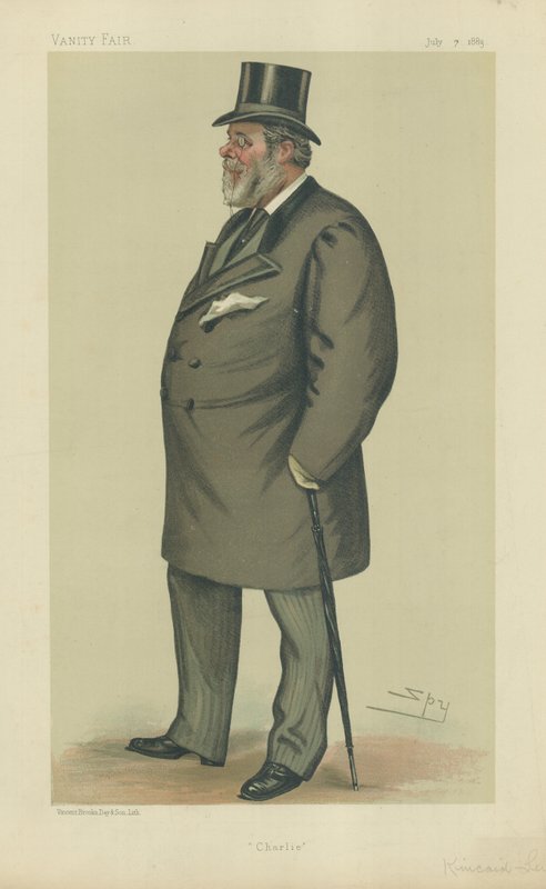 De Eerwaarde Charles Spencer Bateman Hanbury Kinkaid-Lennox door Leslie Matthew Ward