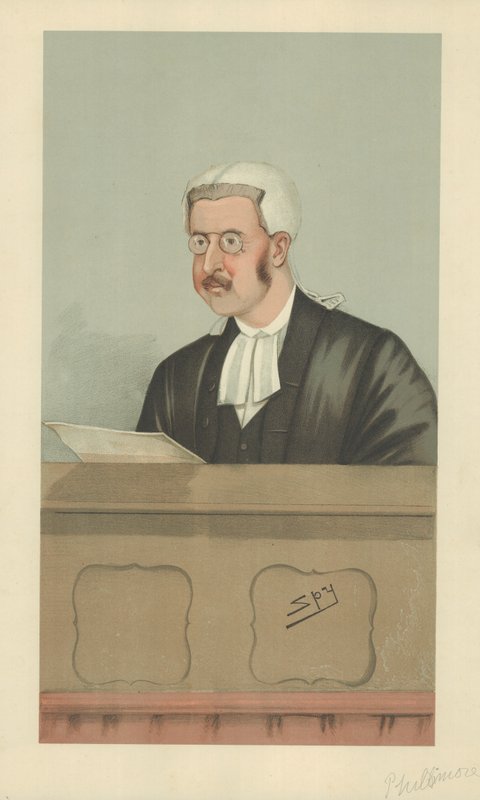 De Eerwaarde Sir Walter George Frank Phillimore door Leslie Matthew Ward