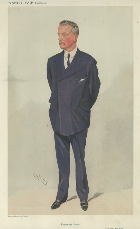 De Eerwaarde Abe Bailey door Leslie Matthew Ward