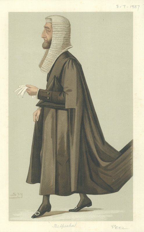 De zeer eerbiedwaardige Arthur Wellesley Peel door Leslie Matthew Ward