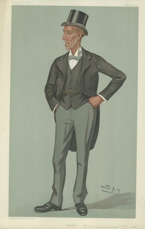 De zeer eerbiedwaardige James Lowther door Leslie Matthew Ward