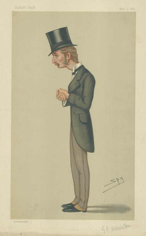 De Zeer Eerwaarde Lord George Francis Hamilton door Leslie Matthew Ward