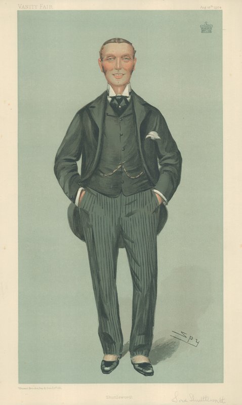 De zeer eerbiedwaardige Lord Shuttleworth van Gawthorpe, Shuttleworth door Leslie Matthew Ward