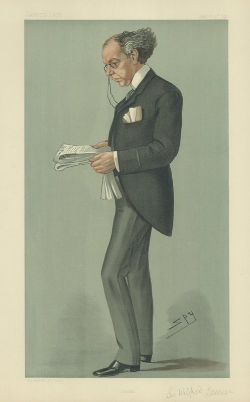 De Zeer Eerwaarde Sir Wilfred Laurier door Leslie Matthew Ward