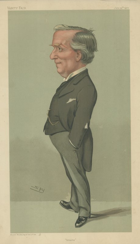 De Zeer Eerwaarde Herbert Henry Asquith door Leslie Matthew Ward