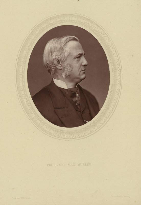 Portret van Max Muller door Lock and Whitfield