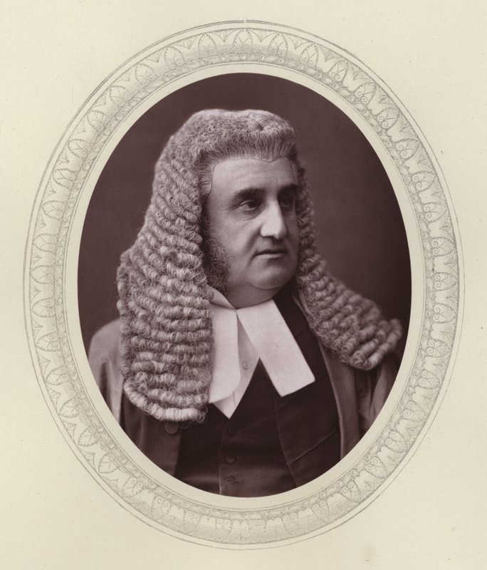 Sir Robert Phillimore, Engelse rechter en politicus door Lock and Whitfield