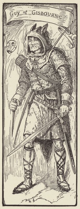 Guy van Gisbourne door Louis John Rhead