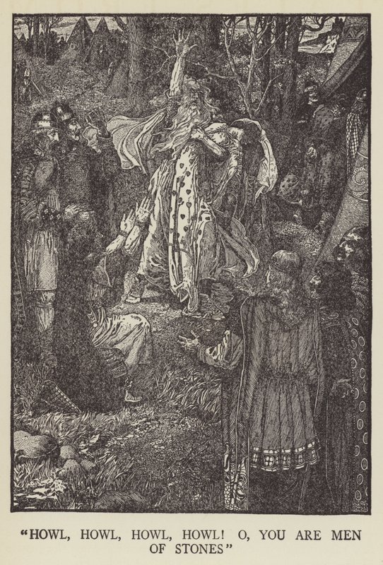 Huil, huil, huil, huil! o, jullie zijn mannen van steen door Louis John Rhead