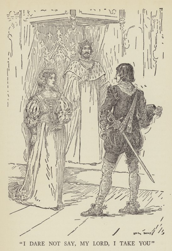 Ik durf niet te zeggen, mijn heer, ik neem u door Louis John Rhead