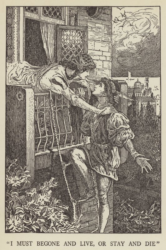 Ik moet weggaan en leven, of blijven en sterven door Louis John Rhead