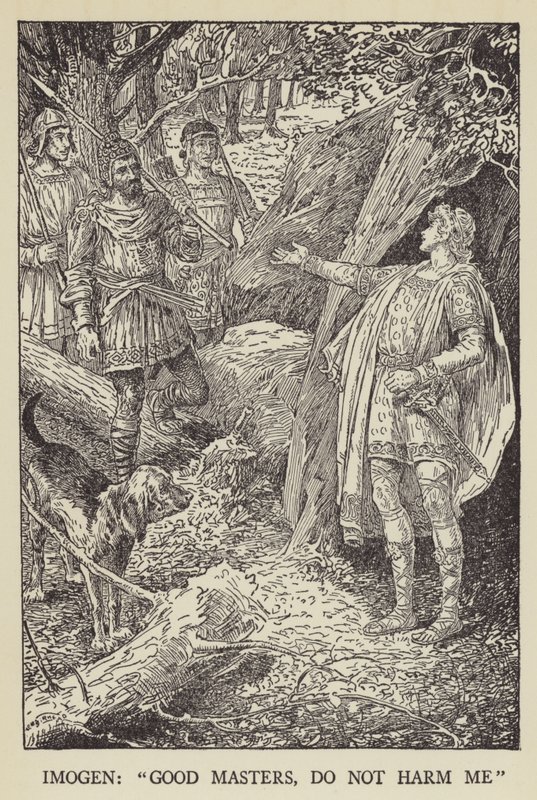 Imogen, Goede meesters, doe me geen kwaad door Louis John Rhead