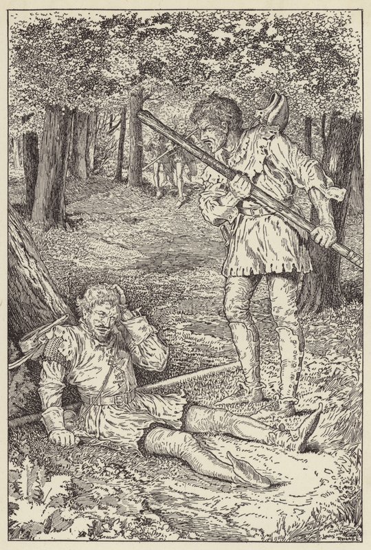 Mijn vrijheid heb ik gewonnen door mijn staf, en niet door jouw genade door Louis John Rhead
