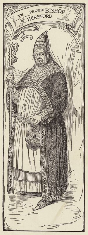 De Trots Bisschop van Hereford door Louis John Rhead