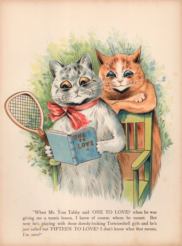 Louis Wain katten door Louis Wain
