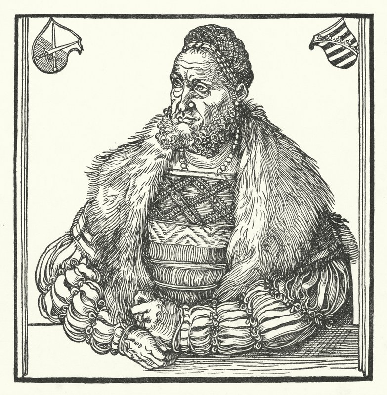 Frederik III, Keurvorst van Saksen door Lucas the Elder (after) Cranach