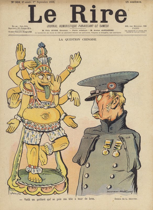 Illustratie voor Le Rire door Lucien Metivet