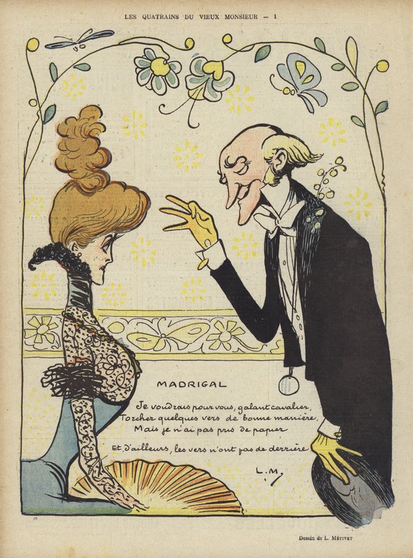 Illustratie voor Le Rire door Lucien Metivet