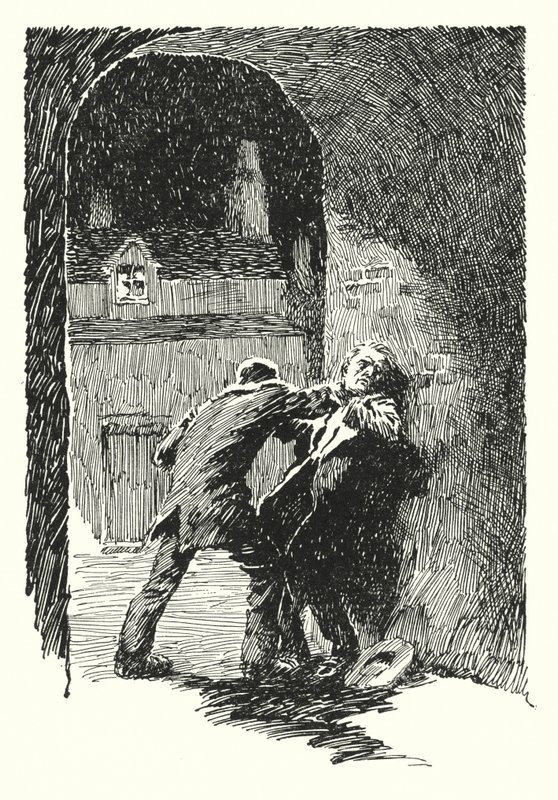 Illustratie voor The Picture of Dorian Gray door Oscar Wilde door Lui Trugo