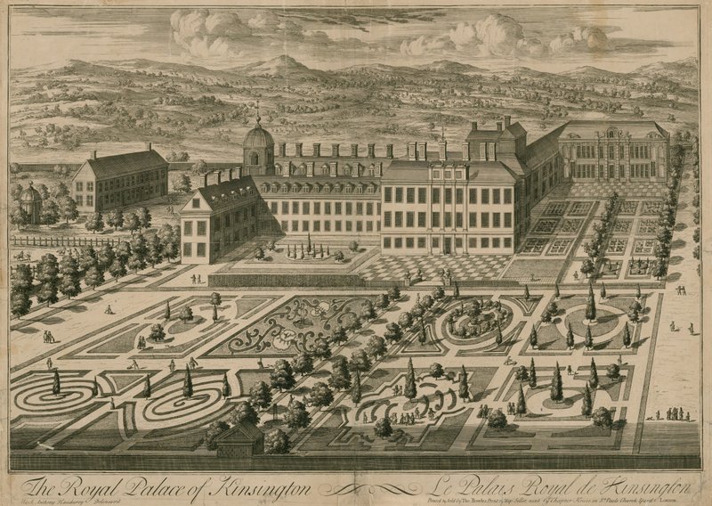 Het Koninklijk Paleis van Kensington, Londen door Mark Anthony Hauduroy