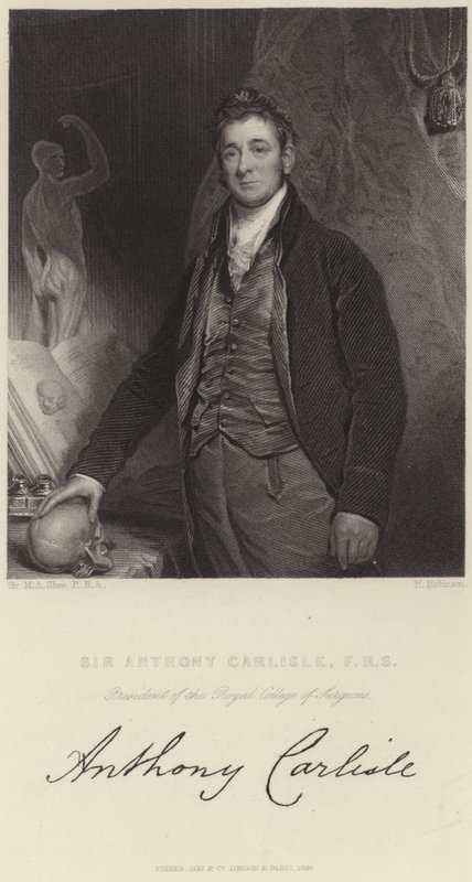 Anthony Carlisle door Martin Archer Shee