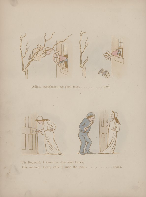Pagina uit de Humours of Cynicus door Martin  Anderson