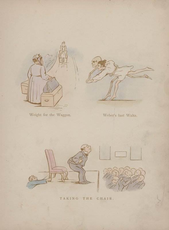 Pagina uit de Humours of Cynicus door Martin  Anderson
