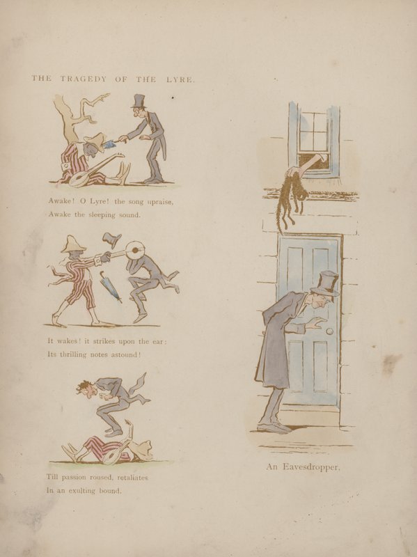 Pagina uit de Humours of Cynicus door Martin  Anderson
