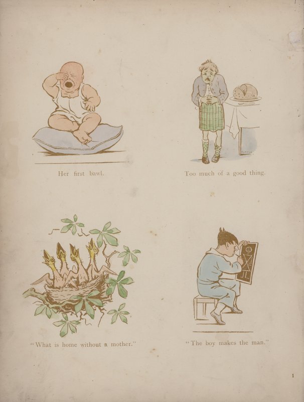 Pagina uit de Humours of Cynicus door Martin  Anderson
