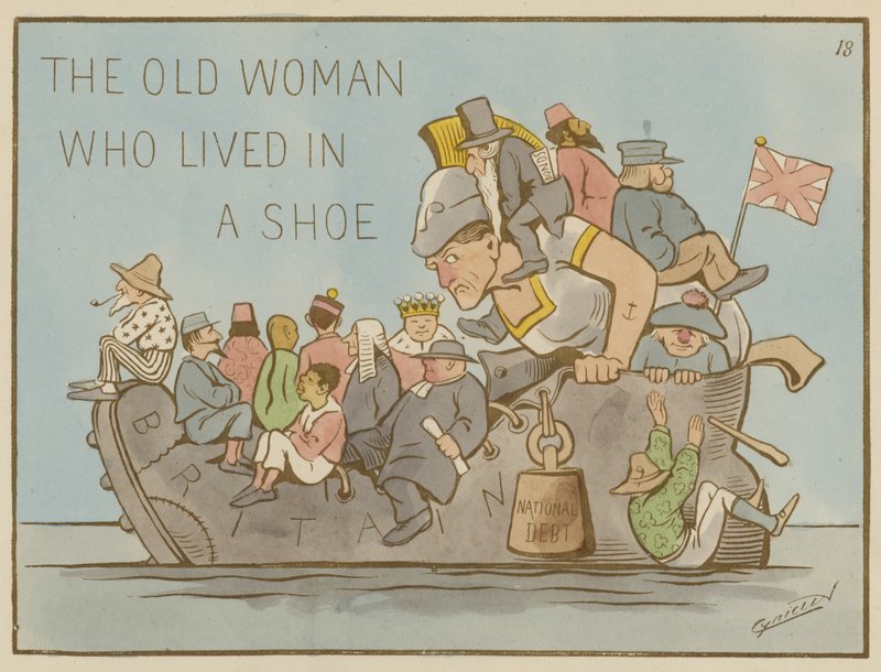 De Oude Vrouw die in een Schoen Woonde door Martin Cynicus Anderson