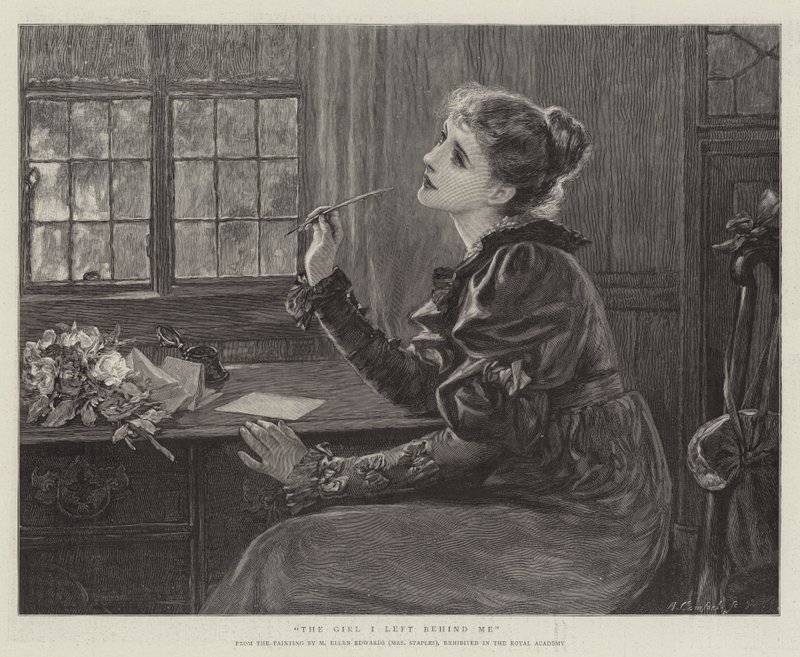 Het meisje dat ik achterliet door Mary Ellen Edwards