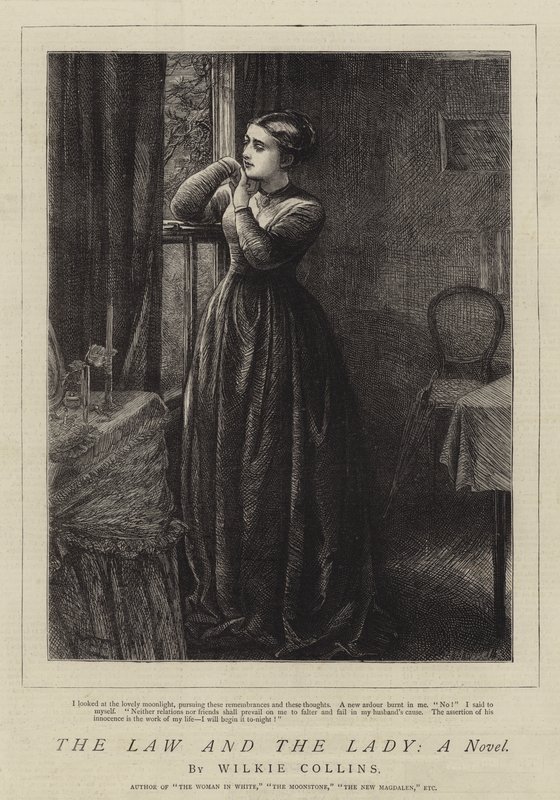 De wet en de dame, een roman door Mary Ellen Edwards