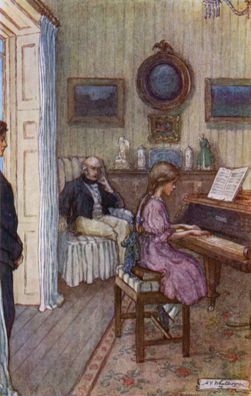 Illustratie voor Little Women door Mary V. Wheelhouse