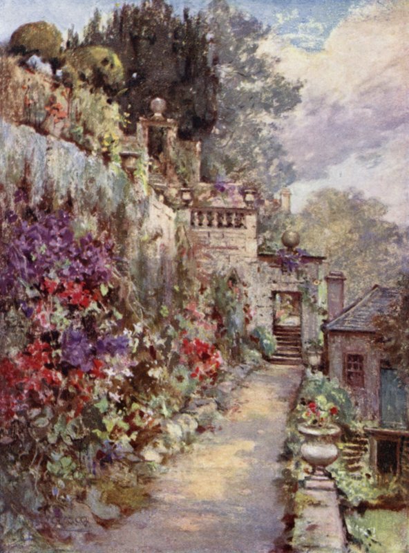 Schotse tuinen: Barncluith door Mary Georgina Wade Wilson