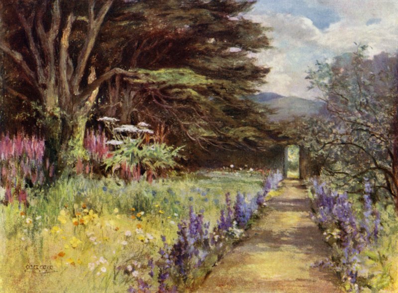 Schotse tuinen: Colinton House door Mary Georgina Wade Wilson