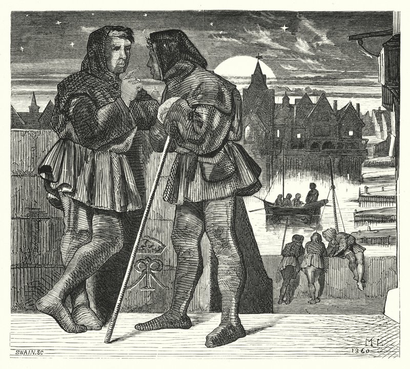 De Apparitor van het Geheime Tribunaal door Matthew James (attr. to) Lawless