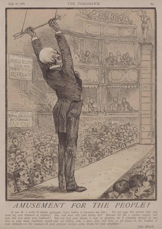 Vermaak voor het Volk! (kleur litho) door Matthew