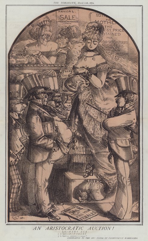 Een aristocratische veiling! door Matthew