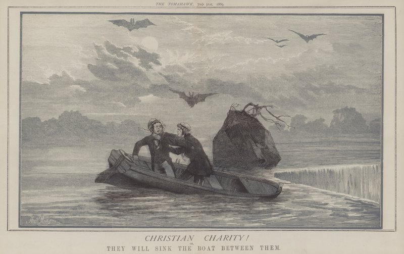 Christelijke liefdadigheid! of, Ze zullen de boot tussen hen laten zinken door Matthew