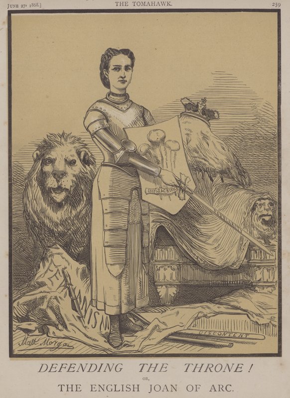 De Troon Verdedigen! of, De Engelse Jeanne d
