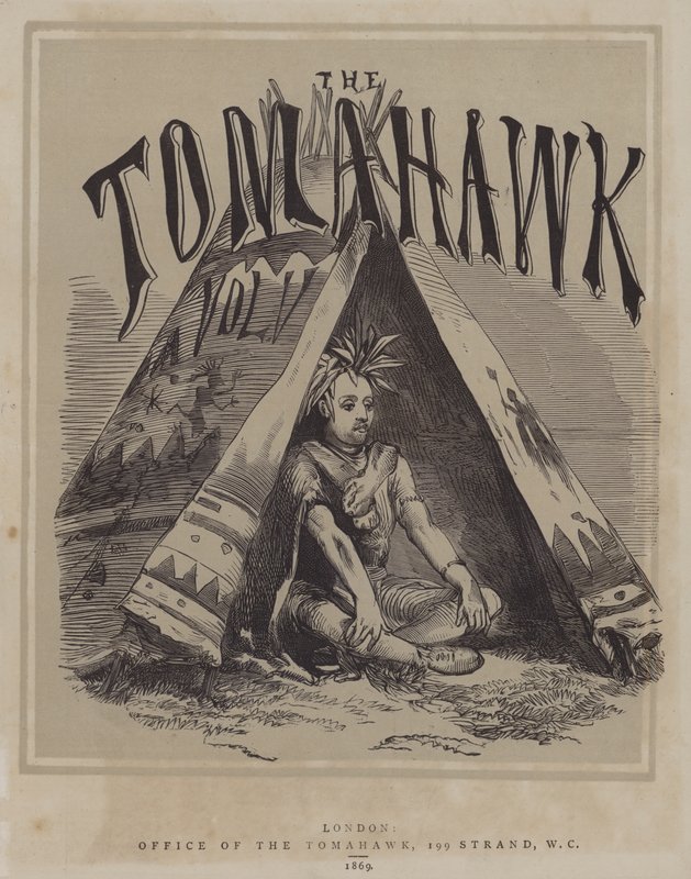 Illustratie voor The Tomahawk magazine door Matthew