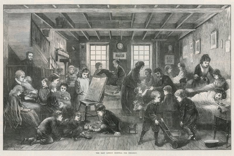 Het East London Ziekenhuis voor Kinderen door Matthew White Ridley