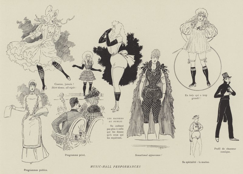 Illustratie voor La Vie De Londres door Mars door Maurice Charles Mathieu Bonvoisin
