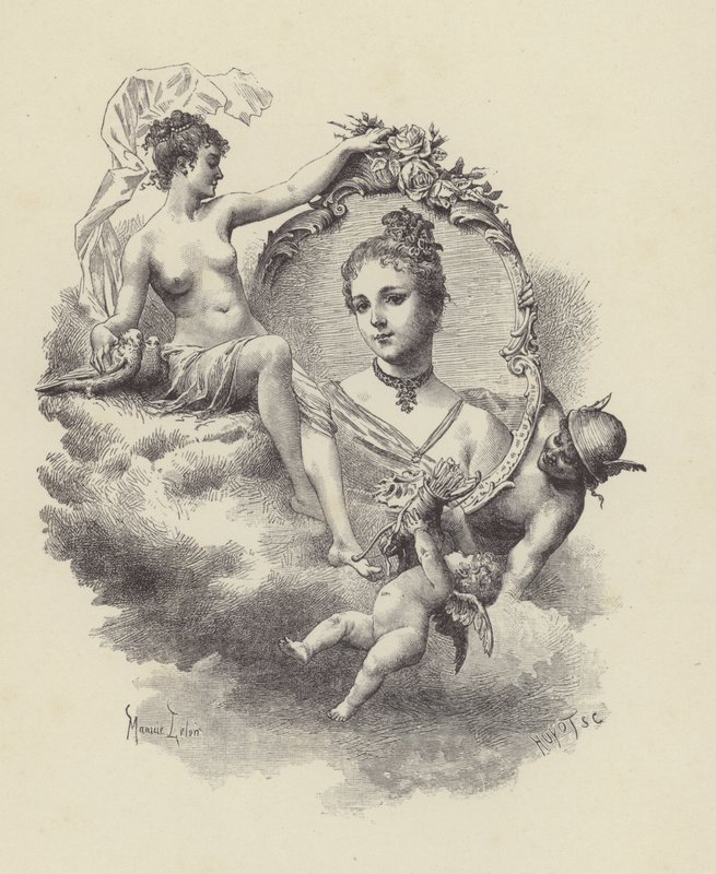 Illustratie voor Manon Lescaut (gravure) door Maurice Leloir