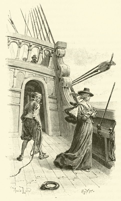 Illustratie voor De Drie Musketiers door Maurice Leloir