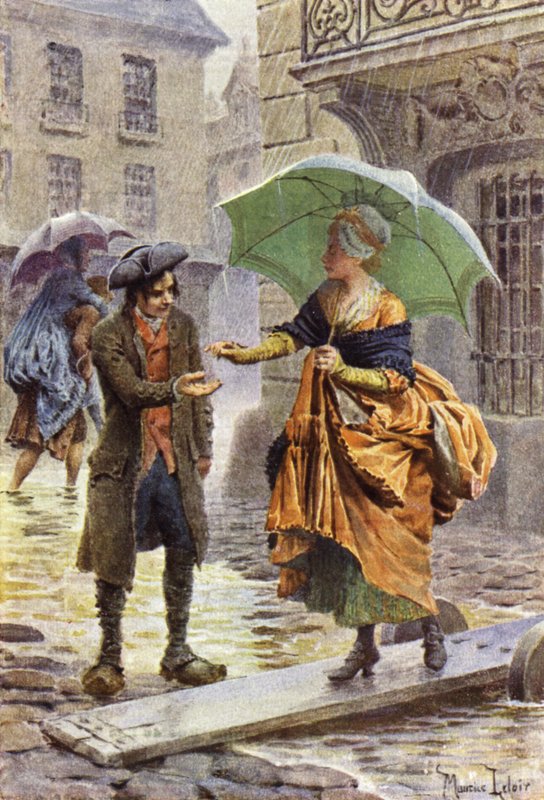 De veerman door Maurice Leloir