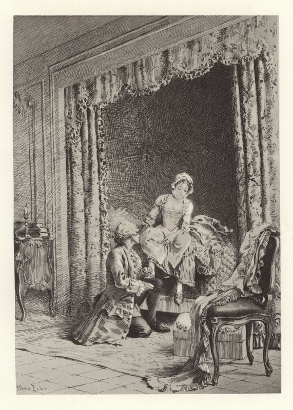 De verleiding door Maurice Leloir