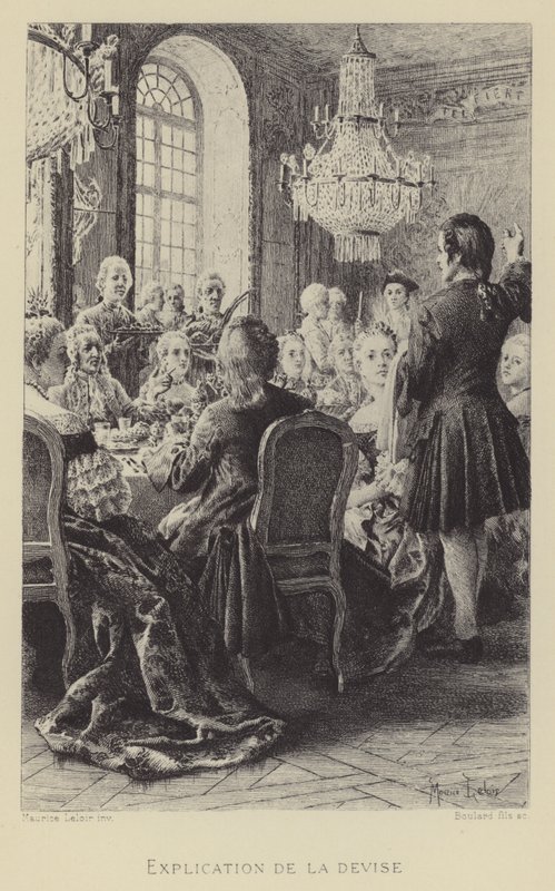 De uitleg van het motto door Maurice Leloir
