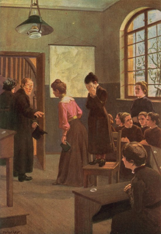 Illustratie voor Jane Eyre door Charlotte Bronte door Max Wulff